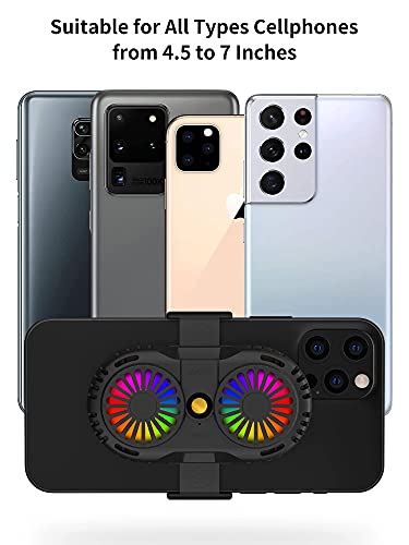 SakuraClub Semi-Conductor Phone Cooler, Cellphone Radiator with Dual Cooling Chip SakuraClub Semi-Conductor Phone Cooler, Cellphone Radiator with Dual Cooling Chip